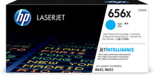 HP 656X Toner cyan LaserJet authentique grande capacité