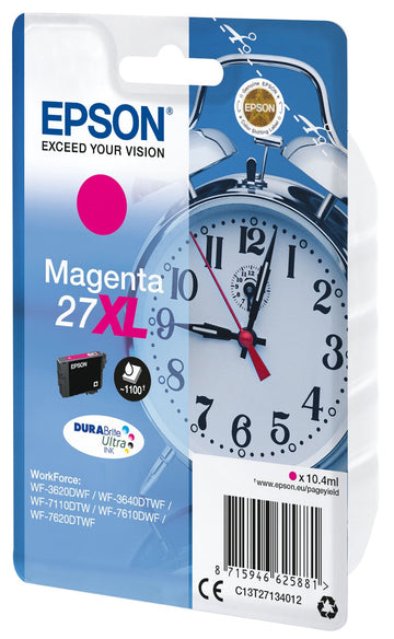 Epson Alarm clock C13T27134012 cartouche d'encre 1 pièce(s) Original Rendement élevé (XL) Magenta Epson