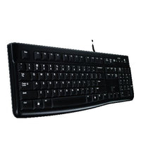Logitech K120 Corded Keyboard clavier USB Russe Noir Logitech