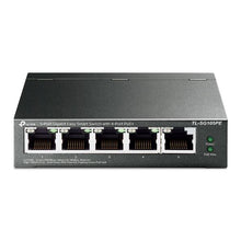 TP-Link TL-SG105PE commutateur réseau Géré L2 Gigabit Ethernet (10/100/1000) Connexion Ethernet, supportant l'alimentation via ce port (PoE) Noir TP-LINK