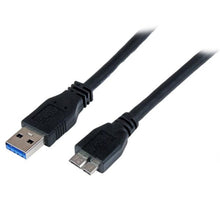 StarTech.com USB3CAUB1M câble USB 1 m USB 3.2 Gen 1 (3.1 Gen 1) USB A Micro-USB B Noir StarTech.com