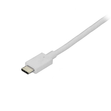 StarTech.com CDP2DPMM6W câble vidéo et adaptateur 1,8 m USB Type-C DisplayPort Blanc