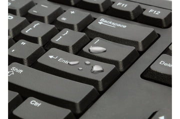 Kensington ValuKeyboard clavier USB AZERTY Belge Noir