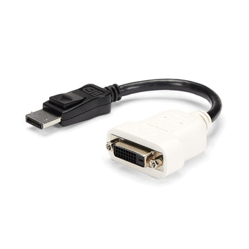 StarTech.com DP2DVI câble vidéo et adaptateur 0,24 m DisplayPort DVI-D Noir StarTech.com