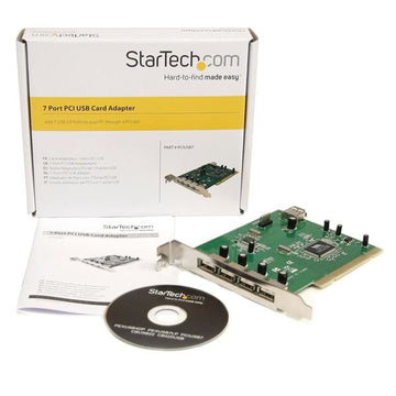 StarTech.com PCIUSB7 carte et adaptateur d'interface Interne USB 2.0 StarTech.com