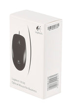 Logitech B100 souris Bureau Ambidextre USB Type-A Optique 800 DPI